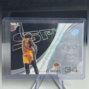 2002 Shaquille O’Neal Upper Deck Rare Card. Los Angeles Lakers